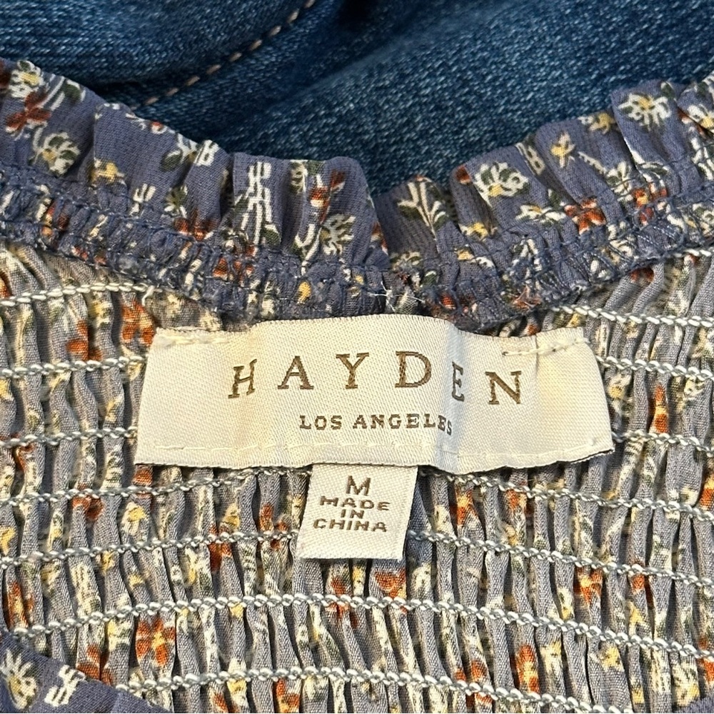 Hayden Ruched Floral Top - Picture 5 of 5